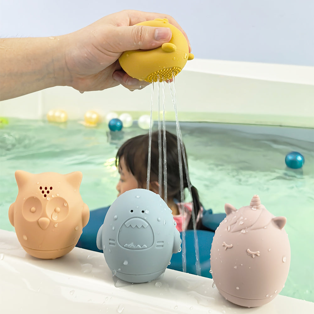 Lot de 4 jouets de bain - GMLB